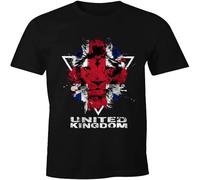 United Kingdom Lion Men's T Shirt Unisex Tee Clothing Black M