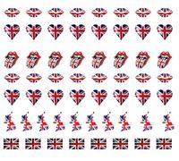 United Kingdom UK England Collections (United Kingdom Nail Decals Art)