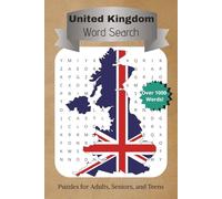 United Kingdom Word Search: Word Search With Easy-to-Read Print about the United Kingdom Landmarks, Cities, Folklore, and More | 6 x 9 inches, 114 ... | Gift for Vacations, Holidays, and Free Time