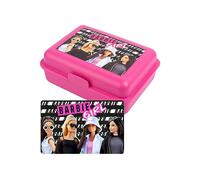 United Labels Barbie - Boîte à déjeuner avec cloison - 17,5 x 12,8 x 6,9 cm - Rose - Passe au lave-vaisselle