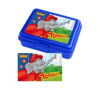 United Labels Benjamin Blümchen Töröööö! Boîte à déjeuner avec séparateur Bleu