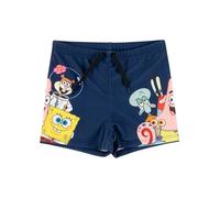 United Labels Bob l'éponge Short de Bain garçon, Bleu, 122/128, Mode Enfant