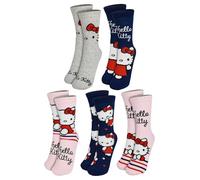 United Labels Chaussettes Hello Kitty pour Femmes - Chaussettes pour Sneakers 38-43 (Lot de 5)