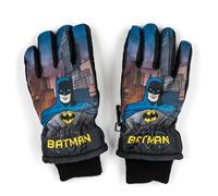 United Labels DC Comics Batman Gants de ski d'hiver pour garçons, gants d'hiver imperméables et coupe-vent, gants de neige, gants chauds pour snowboard et ski, noirs