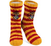 United Labels Harry Potter, chaussettes douces pour femme, rouge orangé, taille unique 38-43, chaussettes douces avec doublure Sherpa, chaussettes chaudes, chaussettes