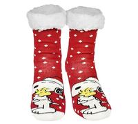 United Labels he Peanuts Snoopy Chaussettes de maison pour femme Chaussettes douillettes d'hiver chaudes pour femme