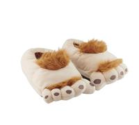 United Labels Pantoufles 3D Halflinger pieds Hobbit Slipper peluche pantoufles (44/46 EU, numeric_44)