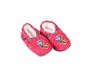 United Labels Paw Patrol Ballerines avec Skye & Everest pour fille - Pantoufles d'hiver doublées en ABS pour enfant Rose