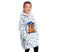 United Labels Paw Patrol Chase Oversize Cozy Hoodie pour garçon - Pull Oversize Moelleux Couverture Bleu