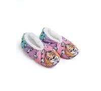 United Labels Paw Patrol Chaussons de ballerine pour enfant, rose, 27/30, pantoufles en ABS avec picots antidérapants, pantoufles doublées
