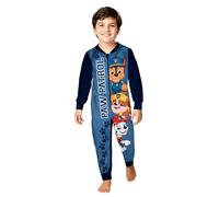 United Labels Paw Patrol Combinaison pour garçon - Pyjama à manches longues pour enfant Bleu, bleu, 122 cm-128 cm