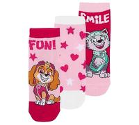 United Labels Paw Patrol Lot de 3 paires de chaussettes pour fille et enfant Multicolore, multicolore, 23/26