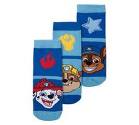 United Labels Paw Patrol Lot de 3 paires de chaussettes pour garçon Bleu, bleu, 23/26