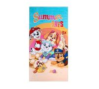 United Labels Paw Patrol - Summer Days Serviette de plage pour enfant 100 % coton 140 x 70 cm