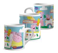 United Labels Peppa Pig - Tasse pour enfant - 230 ml - Tasse en céramique Peppas Ice Cream - Pour enfant