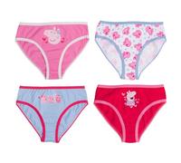 United Labels Peppa Wutz Panty pour Filles Enfants Slip sous-vêtements Multicolore Multicolore (Pack de 4) (DE/NL/SE/PL, Numérique, 98, 104, Regular, Multicolore)