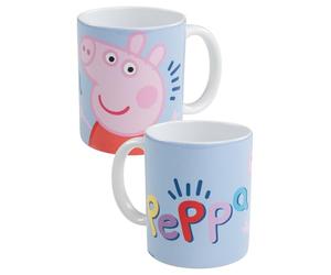 United Labels Peppa Wutz Tasse - Peppa Tasse Tasse en céramique 320 ml Bleu