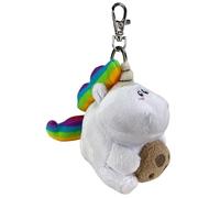 United Labels Porte-Clés Pummel & Friends Pummeleinhorn - Peluche Doudou 10 cm
