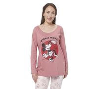 United Labels Pyjama Disney Minnie Mouse pour femme - Ensemble pyjama à manches longues avec pantalon - Rose/rose, rose, XL