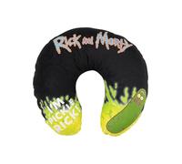 United Labels Rick and Morty Pickle Rick Coussin de nuque de voyage confortable pour voiture et avion Noir