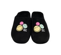 United Labels Smileyworld Pantoufles pour femme - Smiley - Pantoufles - Noir