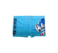 United Labels Sonic The Hedgehog Short de Bain pour garçon - Maillot de Bain Enfant Bleu (122-128)