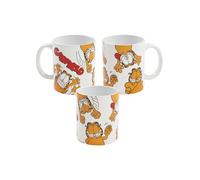 United Labels Tasse Garfield - Allover Tasse à café Tasse à café en céramique blanche 320 ml