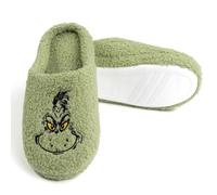 United Labels The Grinch - Pantoufles en peluche pour femmes, en polaire, pour femmes, couleur: vert, vert, 35/36 EU