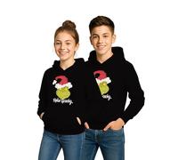 United Labels The Grinch Sweat à capuche pour garçons et filles - Pull à capuche pour enfant Noir