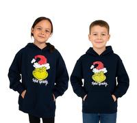 United Labels The Grinch Sweat à capuche pour garçons et filles - Sweat à capuche pour enfant Bleu
