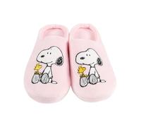 United Labels The Peanuts Snoopy chaussons pour femme - Woodstock pantoufles mules roses (rose, EU, femme, M, 39-40)