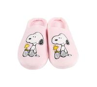United Labels The Peanuts Snoopy chaussons pour femme - Woodstock pantoufles mules roses (rose, EU, femme, M, 37-38)