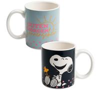 United Labels The Peanuts Snoopy Mug magique - Bonjour soleil tasse à café en céramique, change de couleur, 320 ml