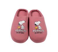 United Labels The Peanuts Snoopy Pantoufles pour femme - Woodstock Pantoufles Rose, Rose, 41/42 EU