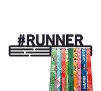 United Medals #Runner Cintre de Médailles | Acier Noir Porte-Médailles | Medal Holder Hanger Display