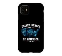 United Nurses of America Infirmière Infirmier Soins Hôpital Coque pour iPhone 11