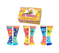 United Oddsocks Bee Yourself Chaussettes pour femme Multicolore Pointure 37-42