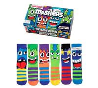 United Oddsocks - Box 6 Oddsocks For Boys - Mashers EUR 30.5-39, UK 12-6, US 13.5-7
