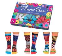 United Oddsocks - Flower Box - Lot de 6 Chausettes - EUR 37-42