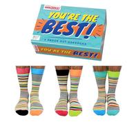 United Oddsocks Lot de 6 paires de chaussettes pour homme Motif You're the Best-