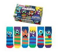 United Oddsocks Mini Mashers - 6 Oddsocks for Kids UK 9-12 EU 27-30.5