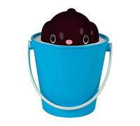 United Pets Pot à Nourriture, Noir/Bleu Clair