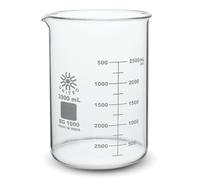 United Scientific Bg1000-3000 Verre Borosilicate Forme Basse Bécher, contenance de 3000 ml