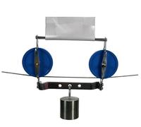 United Scientific Chariot de ligne d'accélération | Idéal pour l'étude de la dynamique du mouvement | Conçu pour une utilisation en classe ou à la maison | Approuvé Open Sci-Ed (OSE) | 1 pièce