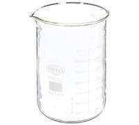 United Scientific Fournitures Bg1000-4000 Verre Borosilicate Forme Basse Bécher, contenance de 4000 ml