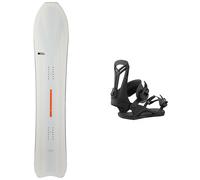 United Shapes - Fixations de snowboard all mountain - Pack Deep Reach 2024 - Blanc Blanc S,M,L,XL