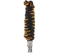 United Sportproducts Germany USG 2458 Longe avec Mousqueton Noir/Orange 2 m