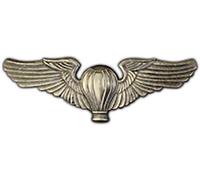 United States Air Force USAF Basic Broche en forme d'ailes de pilote de ballon 7,6 cm