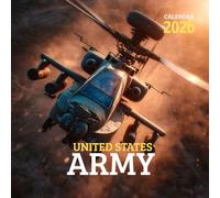 United States Army Calendar 2026: Strength, Honor & Service: 12-Month Compact Military Desktop Planner with Powerful U.S. Army Imagery