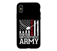 United States Army Veteran Father's Day Dad Grandpa Veteran Coque pour iPhone X/XS
